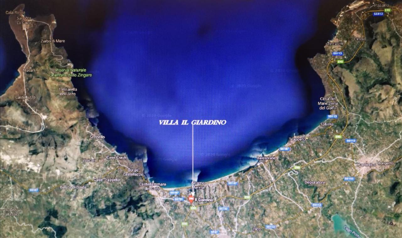 Hotel Il Giardino Monticciolo Castellammare del Golfo Exteriér fotografie